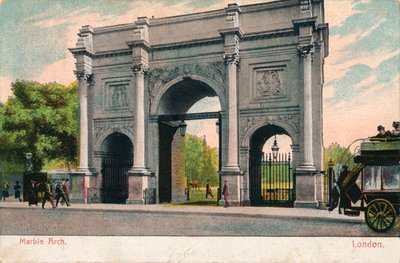 マーブルアーチ、ロンドン、c1906 作： Unbekannt