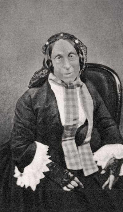 Marceline Desbordes-Valmore、フランスの詩人、1859年 作： Unbekannt