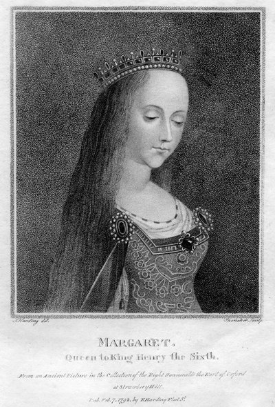 アンジュのマーガレット、ヘンリー6世の女王コンソート、1792年 作： Unbekannt