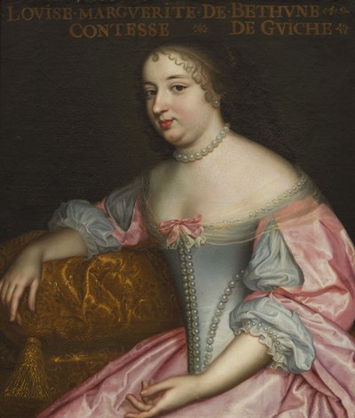マルグリット・ルイーズ・スザンヌ・ド・ベテューヌ、1643年から1726年、ギーシュ伯爵夫人、リュード公爵夫人、1665年頃。 作： Unbekannt