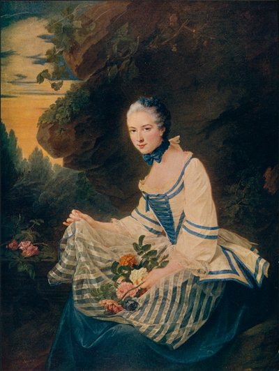 マリー=ルイーズ=エリザベート・ド・マイユ、ソラン伯爵夫人、1742-1812、1763 1906 作： Unbekannt