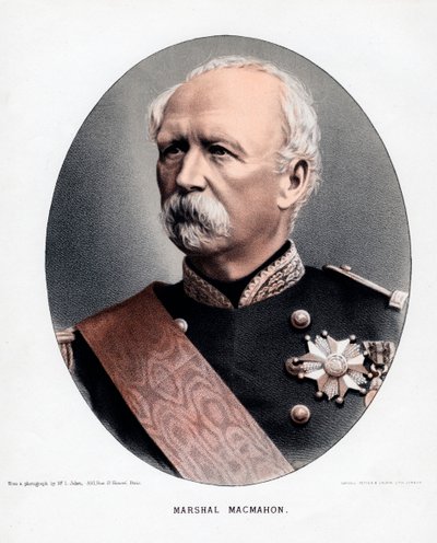マリーエドメパトリスモーリスマクマホン、ドクドマジェンタ、フランスの兵士および政治家、c1880 作： Unbekannt