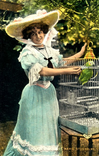 マリースタッドホルム1872-1930、イギリスの女優、1904年 作： Unbekannt