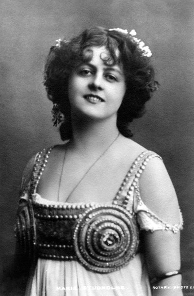 マリースタッドホルム1875-1930、イギリスの女優、1900年代 作： Unbekannt