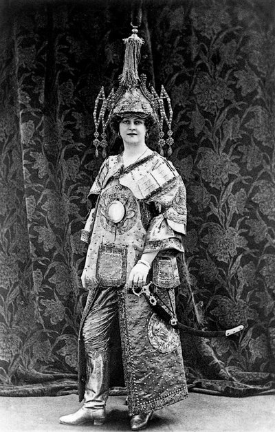 マリースタッドホルム1875-1930、イギリスの女優、1900年代 作： Unbekannt