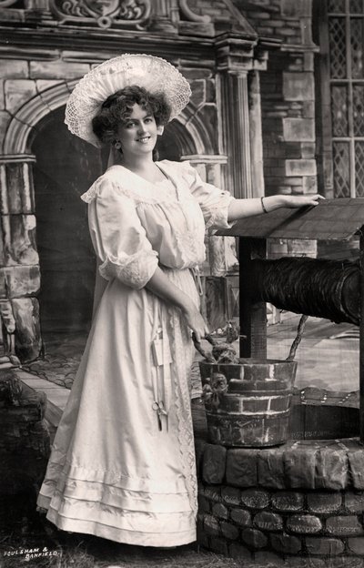 マリースタッドホルム1875-1930、イギリスの女優、1900年代 作： Unbekannt