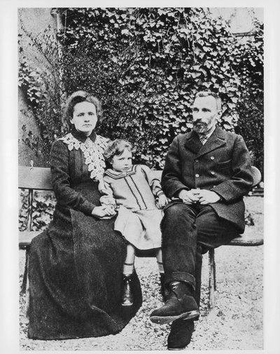 マリーとピエールキュリー、物理学者、1904 作： Unbekannt