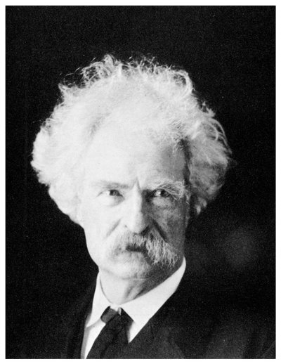 マークトウェイン、アメリカの小説家、晩年、c1890年代1955 作： Unbekannt