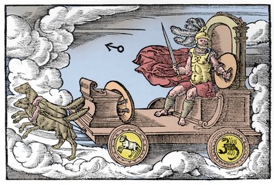 火星、ローマ戦争の神、1569 作： Unbekannt