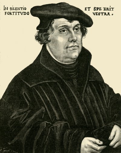 マーティン・ルター、c1520-1530、1890。 作： Unbekannt