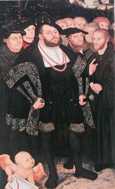 改革派のマーティン・ルター、c1530 作： Unbekannt