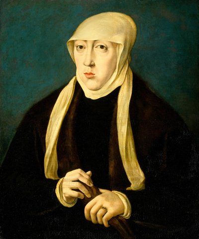 メアリー1505-1558、ハンガリーの女王。 作： Unbekannt