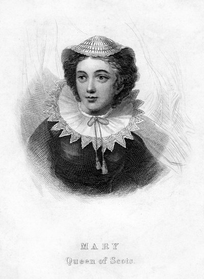 スコットランドの女王メアリー、1542-1587 作： Unbekannt