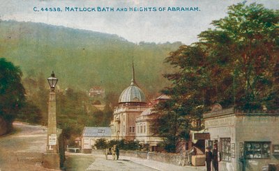 マトロックバスとアブラハムの高さ、ダービーシャー、c1905。 作： Unbekannt
