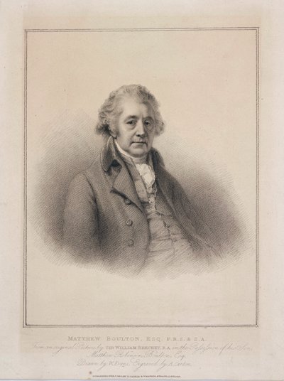 マシュー・ボールトン（イギリスのエンジニア、実業家）1801年頃 作： Unbekannt