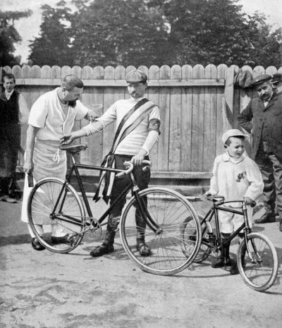 モーリスガリン、1903年の初のツールドフランスの優勝者 作： Unbekannt