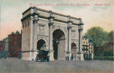 このクリスマスに幸運が訪れるかもしれません-マーブルアーチ、c1910 作： Unbekannt