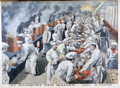 パリ市長バンケット市長、1900年 作： Unbekannt