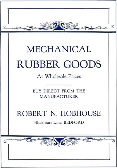 機械ゴム製品-ロバートNホブハウス広告、1916 作： Unbekannt