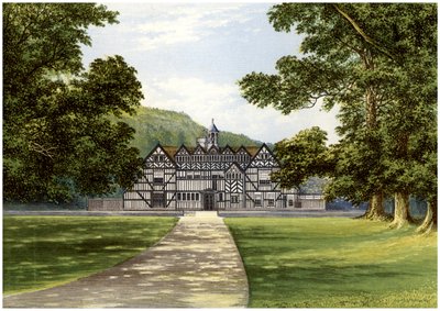 ベアクロフト家、c1880の本拠地、ウスターシャー州ドロイッチの近くのミーアホール 作： Unbekannt