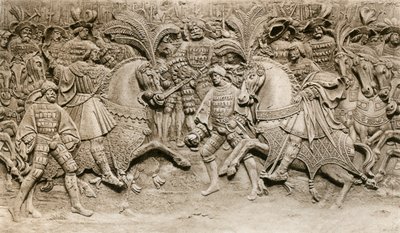 ヘンリー8世とフランシス1世の会合、金の布地、1520、1902 作： Unbekannt
