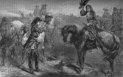 ウィリアム3世の会合。そしてバーウィック公爵、c1694、c1880 作： Unbekannt