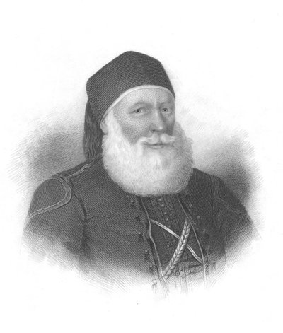 Mehemet Ali c1769-1849、19世紀半ば 作： Unbekannt