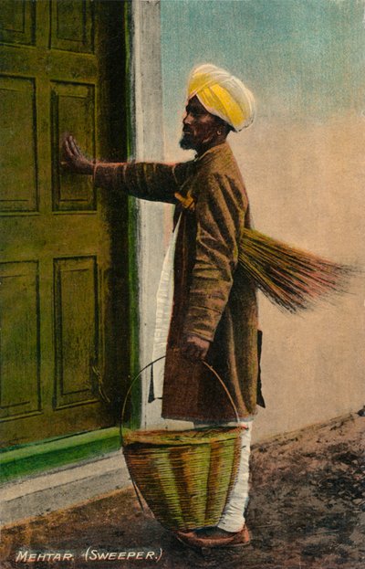 Mehtar。スイーパー、c1900 作： Unbekannt