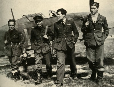 73飛行隊、1939-1940、1941年のメンバー。 作： Unbekannt