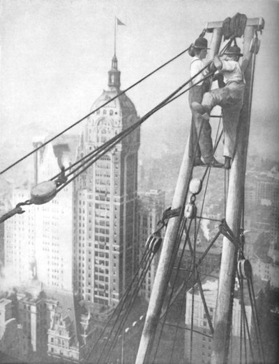 絶壁の登山家の神経を超える神経、c1935 作： Unbekannt