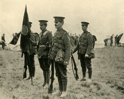 プリンセスパトリシアスカナディアンライトインファントリーの男性、1915年、c1920。 作： Unbekannt