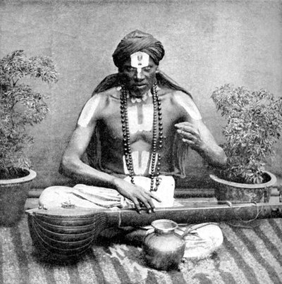 1922年、インドのヴィシュヌの名の下に採択された修練術 作： Unbekannt