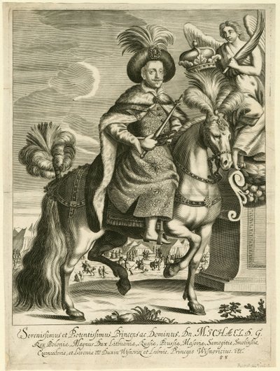 Michal Korybut Wisniowiecki 1640-1673、ポーランド国王、リトアニア大公、c。 1670 作： Unbekannt