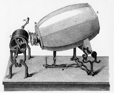 19世紀半ばのフォノオートグラフ、1906年頃 作： Unbekannt