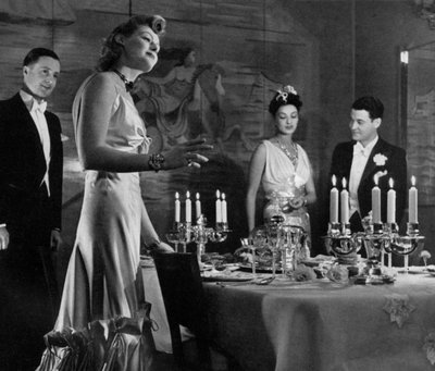 真夜中の晩餐、1938 作： Unbekannt
