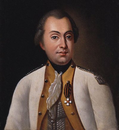 ルガンスク海兵隊連隊の制服を着たミハイルクトゥーゾフ、1788年、19世紀 作： Unbekannt