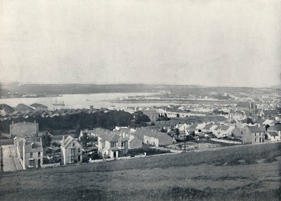 ミルフォードヘブン-町と避難所の全体像、1895 作： Unbekannt