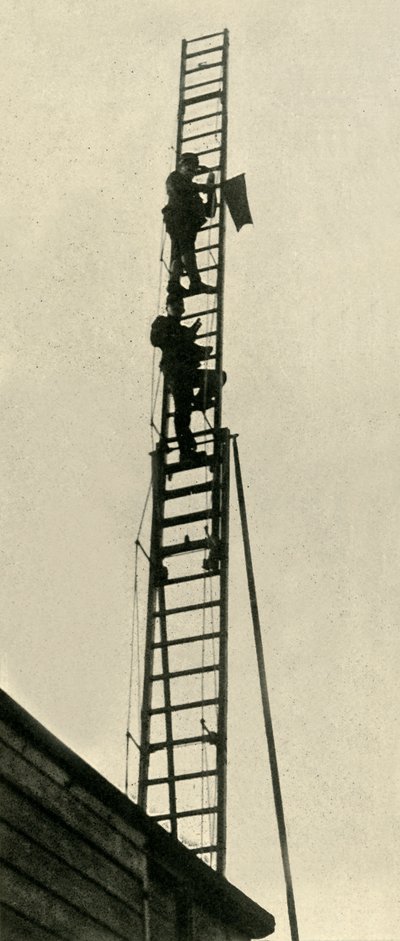 鉄道の軍事監視員、第一次世界大戦、1914年、1920年。 作： Unbekannt