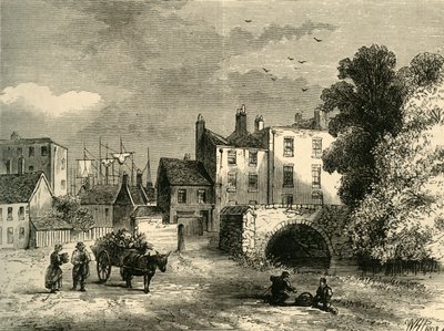 1826年のミルポンドブリッジ、c1878。 作： Unbekannt