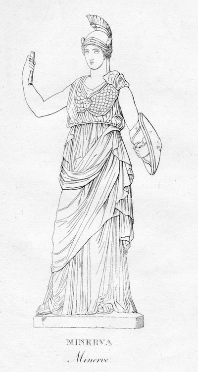 ミネルヴァミネルヴェ、c1850 作： Unbekannt