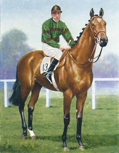 ミルザII、騎手：H.ラグッグ、1939 作： Unbekannt