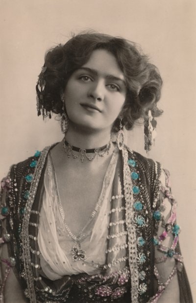 Miss Lily Elsie、1886-1962、The Merry Widow。、c1930。 作： Unbekannt