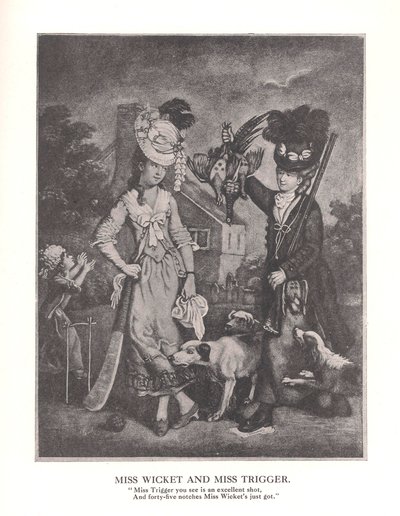 ミスウィケットとミストリガー、c1778 1912 作： Unbekannt