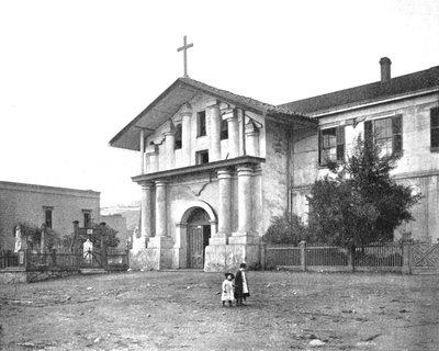 ミッションドロレス、サンフランシスコ、カリフォルニア、米国、c1900。 作： Unbekannt
