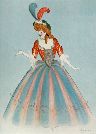 Mr. Rejane-Montansierの役割。 -La Montansier、1904。 作： Unbekannt