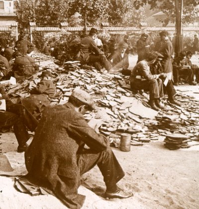 動員、パリの兵舎、c1914 作： Unbekannt