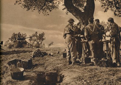 イタリアの機動性と火力、1943-44 作： Unbekannt