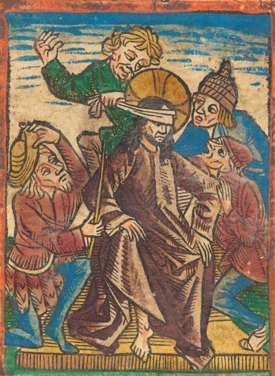 キリストの嘲笑、c。 1490年。 作： Unbekannt