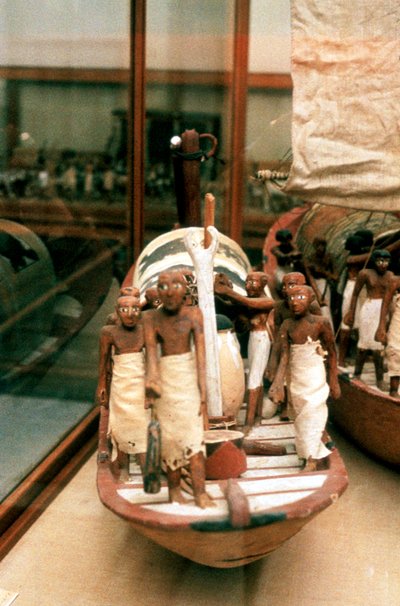 モデルボート、古代エジプト人、紀元前14世紀 作： Unbekannt