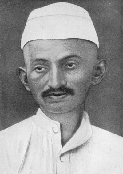 モハンダスカラムチャンドガンジー1869〜1948年、インドの民族主義的指導者、1926年 作： Unbekannt